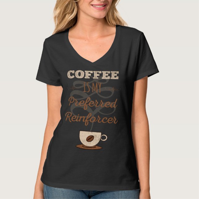 Coffee is love coffee is life and my Preferred Rei T Shirt (Framsida)