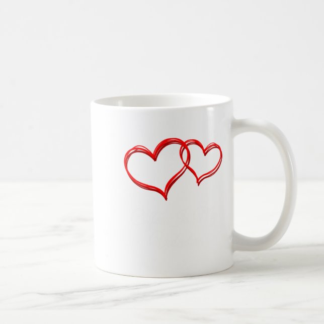 Coffee Is My Valentine Valentines Day Humor 1  Kaffemugg (Höger)