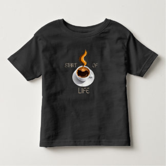 Coffee is Start of Life  T Shirt