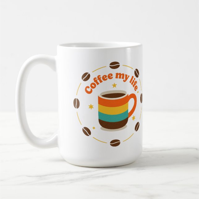 coffee kaffemugg (Vänster)