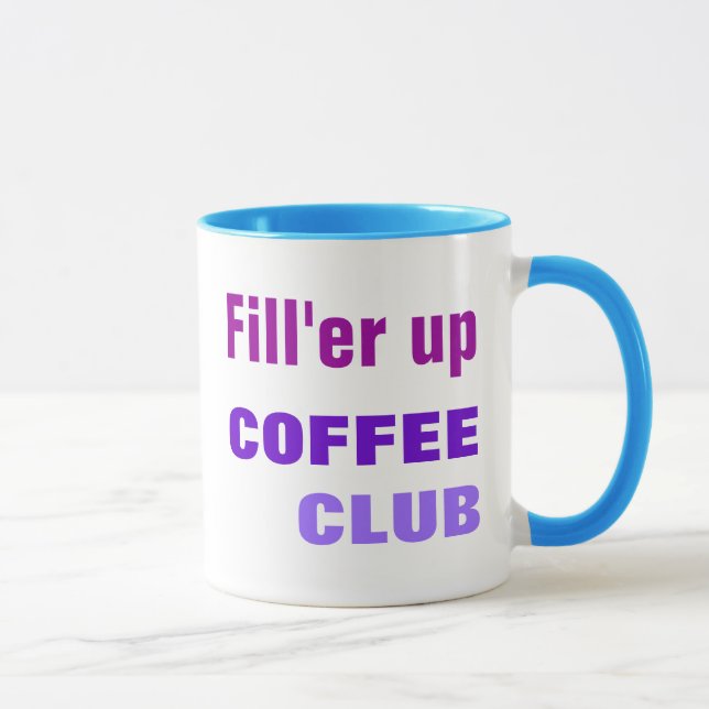 COFFEE KLUBB mugg (Höger)