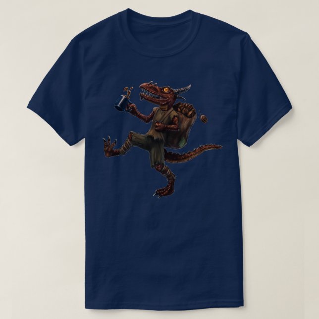 Coffee Kobold T Shirt (Design framsida)