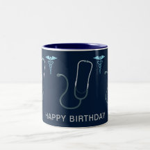 COFFEE KOPP BIRTHDAY GIFT TILL ALLA DOKTOR