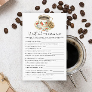 Coffee kopp Möhippa Vad sa brudgummen?