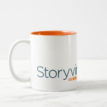 COFFEE KOPP - Storyvine White/Orange Mugg