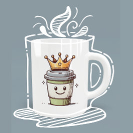 Coffee Kung Kawaii Kaffemugg