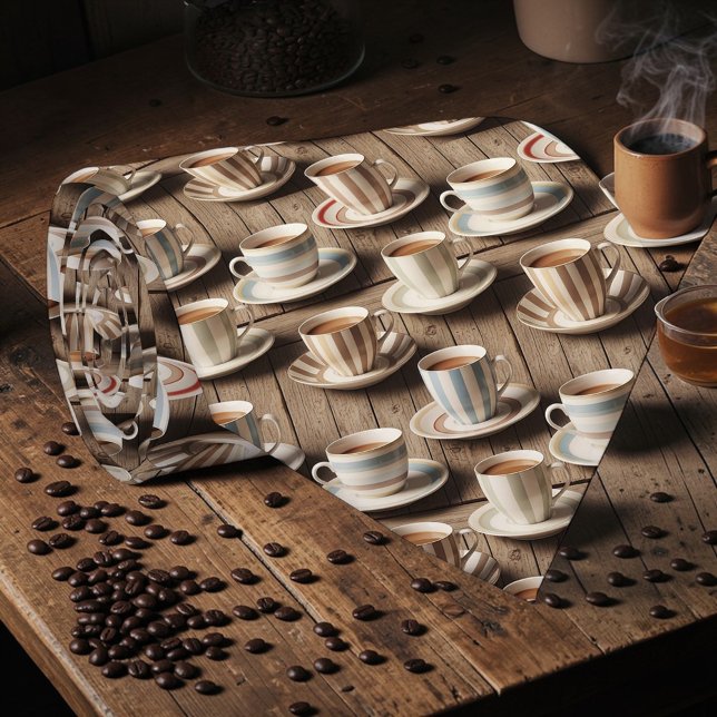 Coffee Latte Lovers Custom Necktie Slips (Skapare uppladdad)