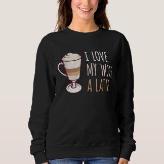 Coffee Latte Macchiato Wife Wife Husband Man T Shirt