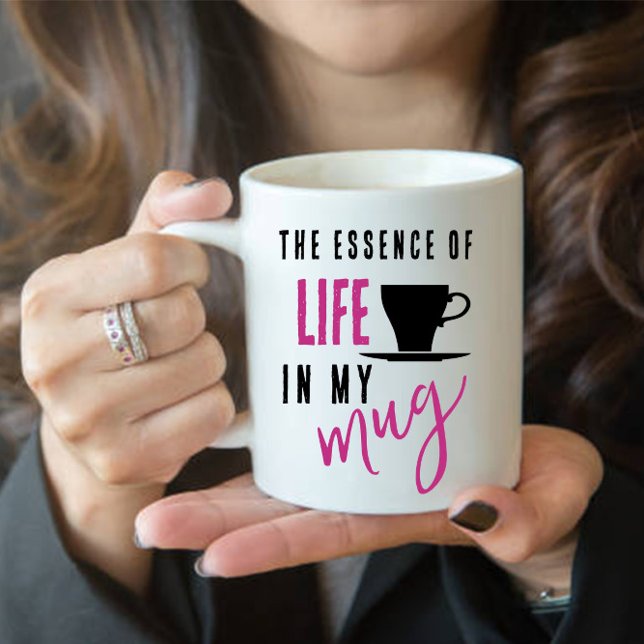Coffee Life Quote  Mug Kaffemugg (Skapare uppladdad)