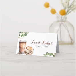 Coffee Love bryggs Matetikett App Tidsbeställning Kort