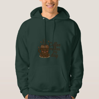 Coffee Lover Hoodie | Mysiga kaffevibbar