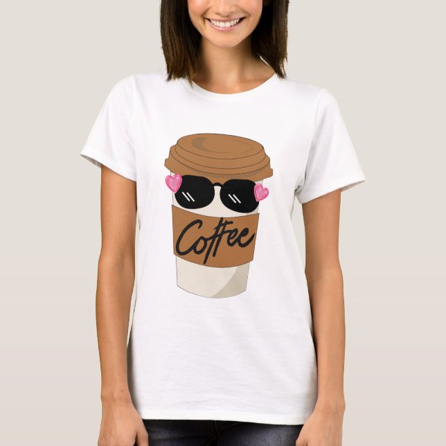 Coffee Lover T Shirt (Framsida)