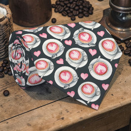 Coffee Lovers Custom Necktie Slips