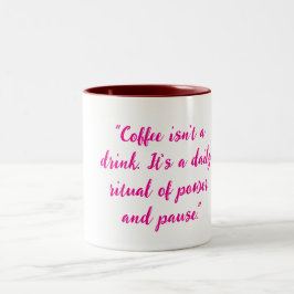 Coffee Lovers Mug Två-Tonad Mugg