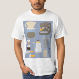 Coffee Maker Tools T Shirt