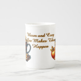 Coffee Makes Things Happen Benporslin Mugg