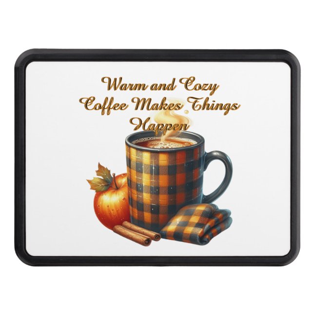 Coffee Makes Things Happen Dragkroksskydd (Framsidan)