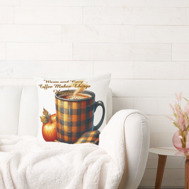 Coffee Makes Things Happen Kudde (Soffa)