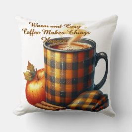 Coffee Makes Things Happen Kudde