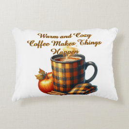 Coffee Makes Things Happen Prydnadskudde