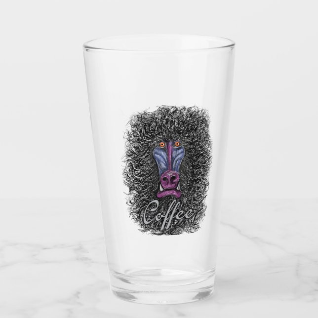 Coffee Mandrill Glaskopp (Framsida)