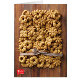 Coffee Maple Spritz Cookies OBS Kort