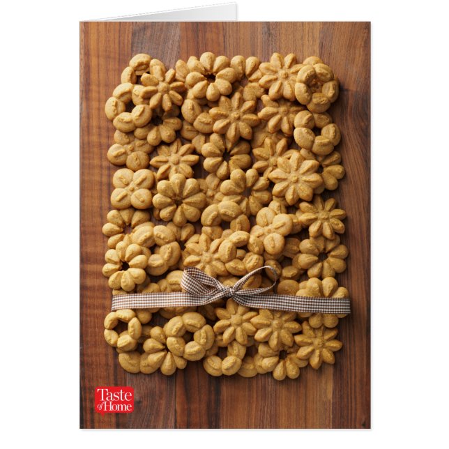 Coffee Maple Spritz Cookies OBS Kort (Framsidan)