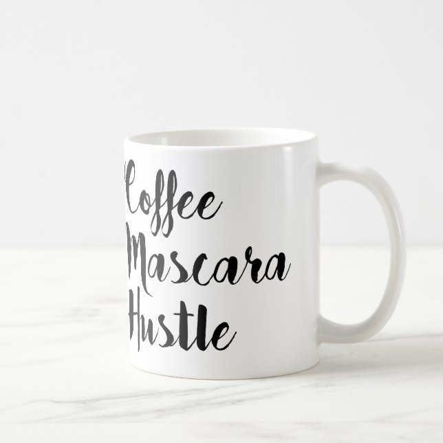 ’Coffee Mascara Hustle’ Mugg (Höger)