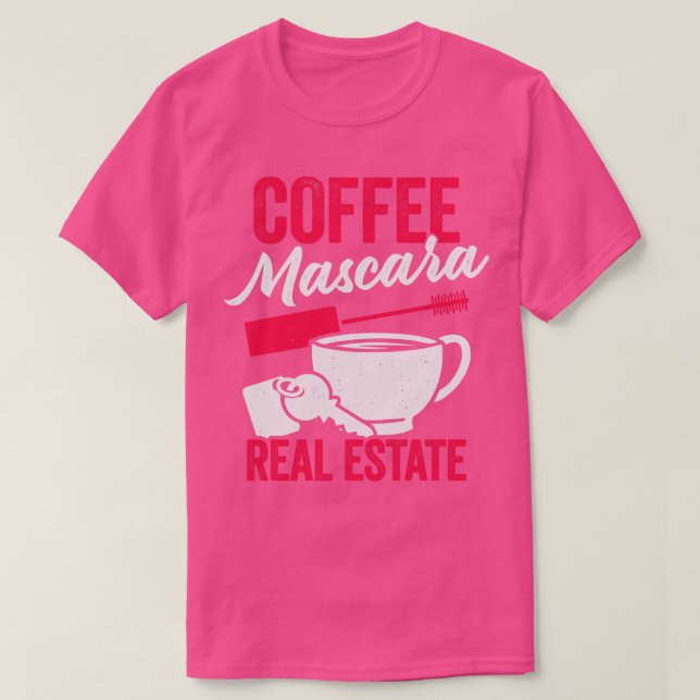 Coffee Mascara Real Gods T Shirt (Design framsida)