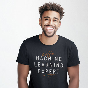 Coffee Maskin Learning Funny T Shirt