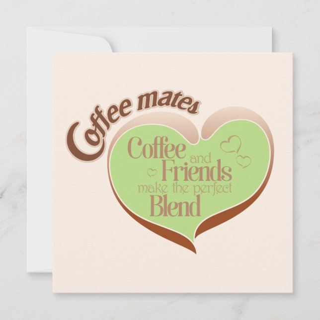 Coffee mates kort (Framsida)