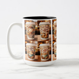 Coffee Moments Mug Två-Tonad Mugg