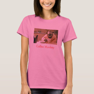 Coffee Monkey Shirt Tee Shirt