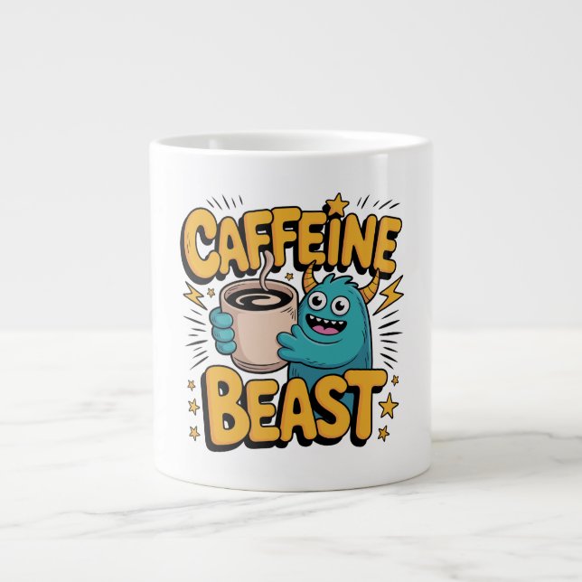 Coffee Monster Jumbo Mugg (Framsidan)
