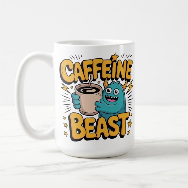 Coffee Monster Kaffemugg (Vänster)