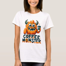 Coffee Monster - Ljuny Morgonmood T Shirt
