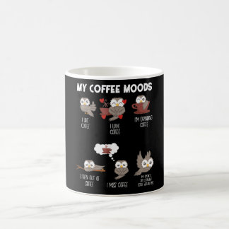 Coffee Moods Uggla Gift Uggla Älskare Coffee Gift Kaffemugg