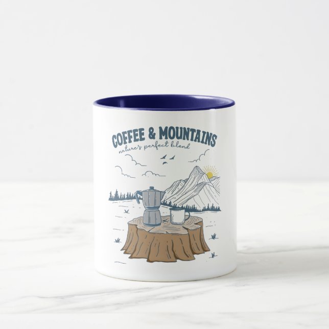 Coffee & Mountains Mugg (Center)
