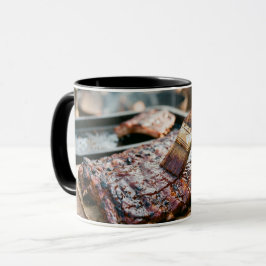 Coffee Mug BBQ Ribs Barbecue Grilling Delicious Mugg