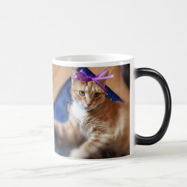 Coffee Mug cat Magisk Mugg (Höger)
