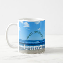  Coffee mug Earth day Coastal beach Kaffemugg