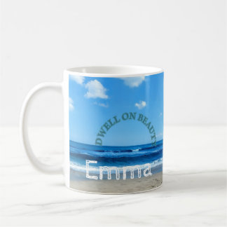  Coffee mug Earth day Coastal beach Kaffemugg