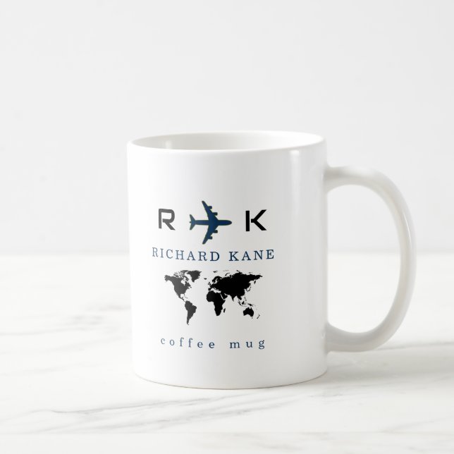 Coffee Mug for an airplane pilot Kaffemugg (Höger)