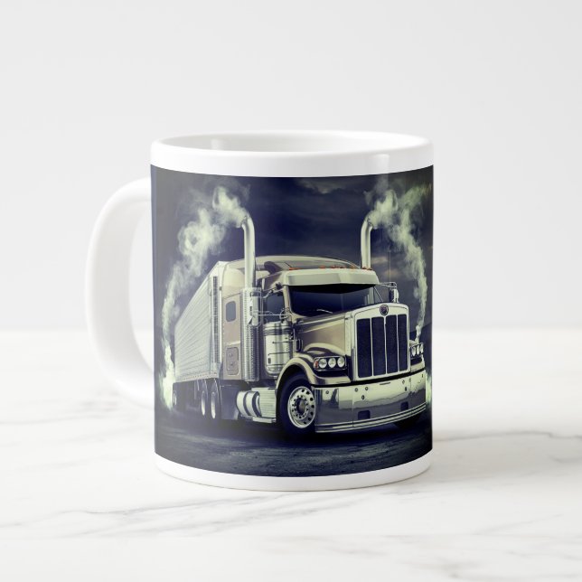  Coffee mug for the Truck Driving Pro Jumbo Mugg (Framsida vänster)