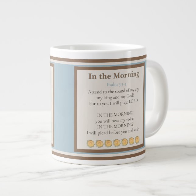Coffee Mug: In the Morning — Coffee Time Jumbo Mugg (Framsida höger)