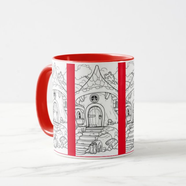 Coffee Mug maison champignion Mugg (Framsida vänster)