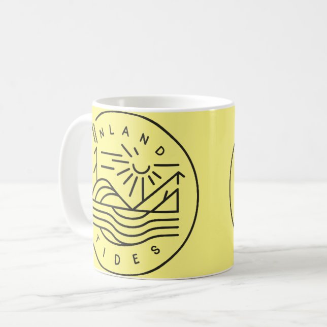 coffee mug mountain kaffemugg (Framsida vänster)