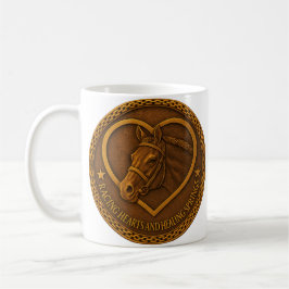 Coffee Mug Racing Hearts and Healing Springs  Kaffemugg