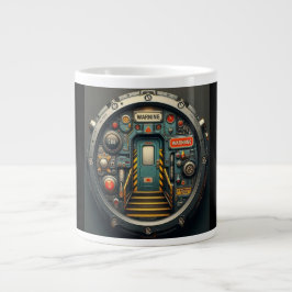 Coffee Mug with a Humorous Digital Design Jumbo Mugg