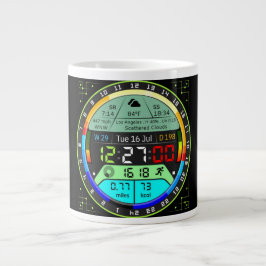 Coffee Mug with a Humorous Digital Design Jumbo Mugg